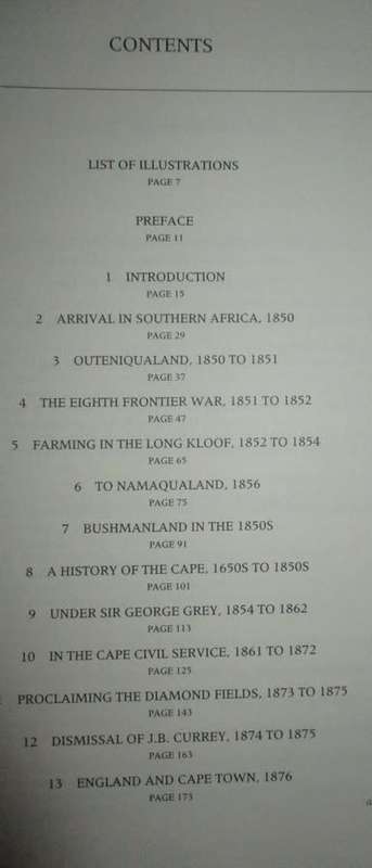 John Blades Currey 1850 to 1900. Fifty Years in the Cape Colony