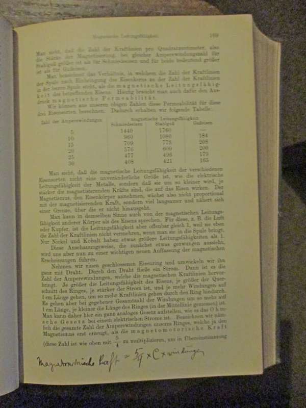 Die Elektrizitat und ihre and wendungen 1910 circa