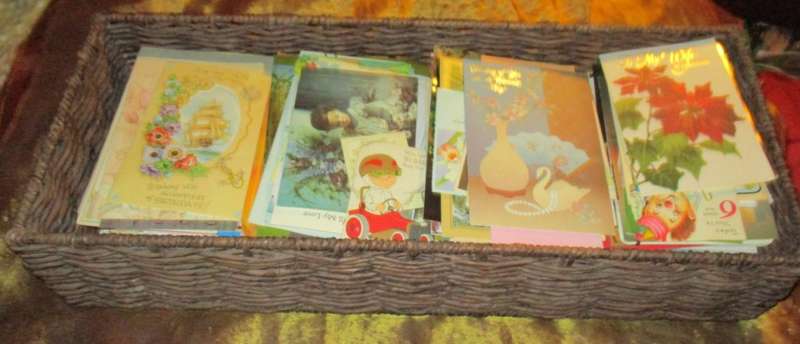 Used cards x over 650 excellent for crafters
