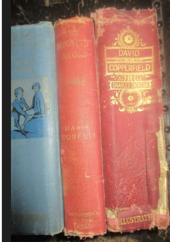 9 Antique  Books R160 each choose