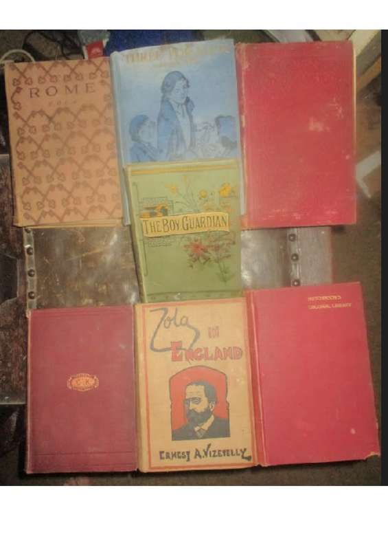 9 Antique  Books R160 each choose