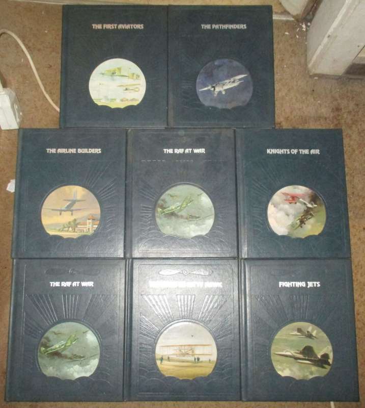 Epic of Flight Books x 8 Time Life Books
