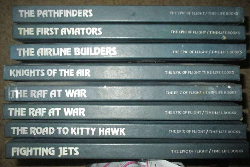 Epic of Flight Books x 8 Time Life Books