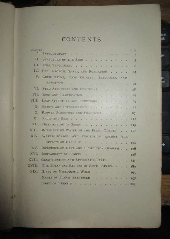 Elementary Botany for South Africa 1910