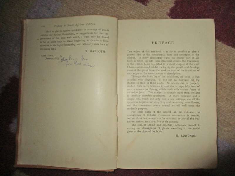 Elementary Botany for South Africa 1910