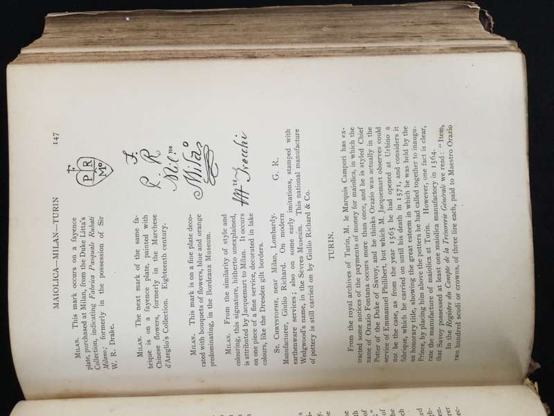 Marks and Monograms  1903