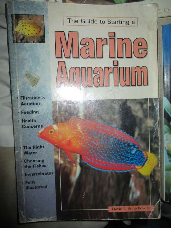 Aquarium Books x5