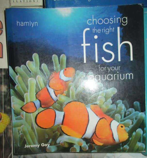 Aquarium Books x5