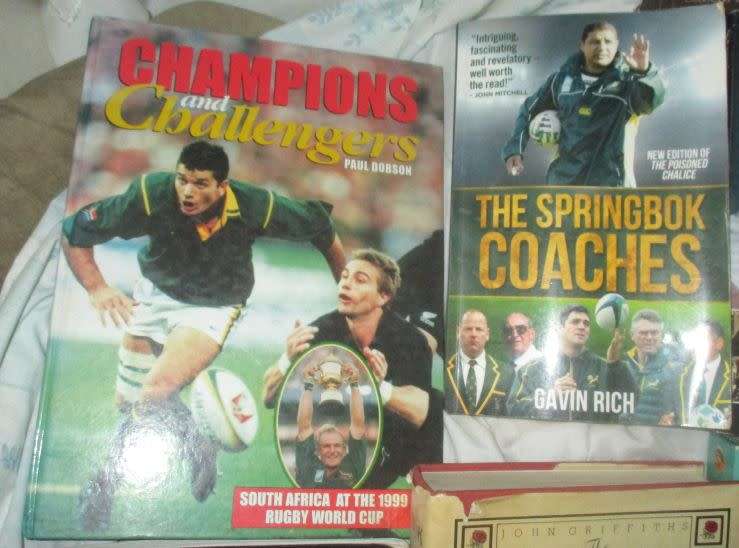 Rugby Books . choose . make offers
