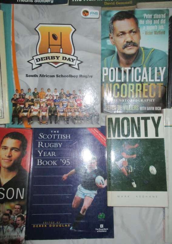 Rugby Books . choose . make offers
