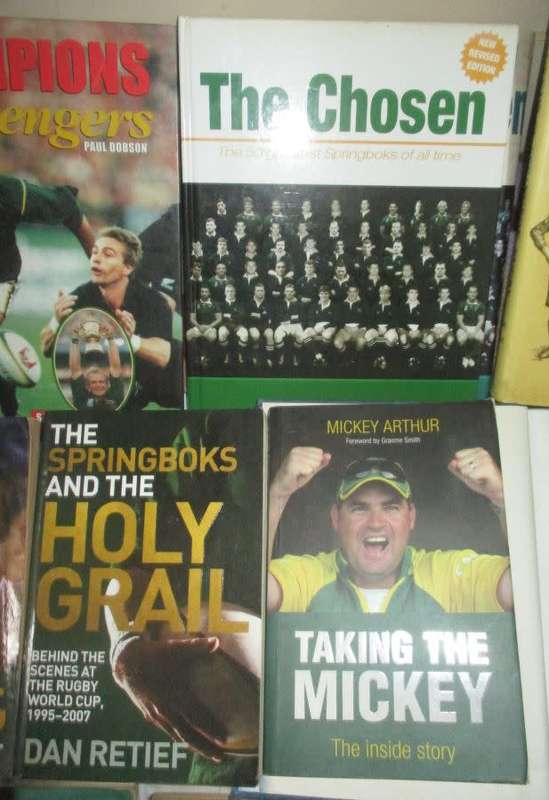 Rugby Books . choose . make offers
