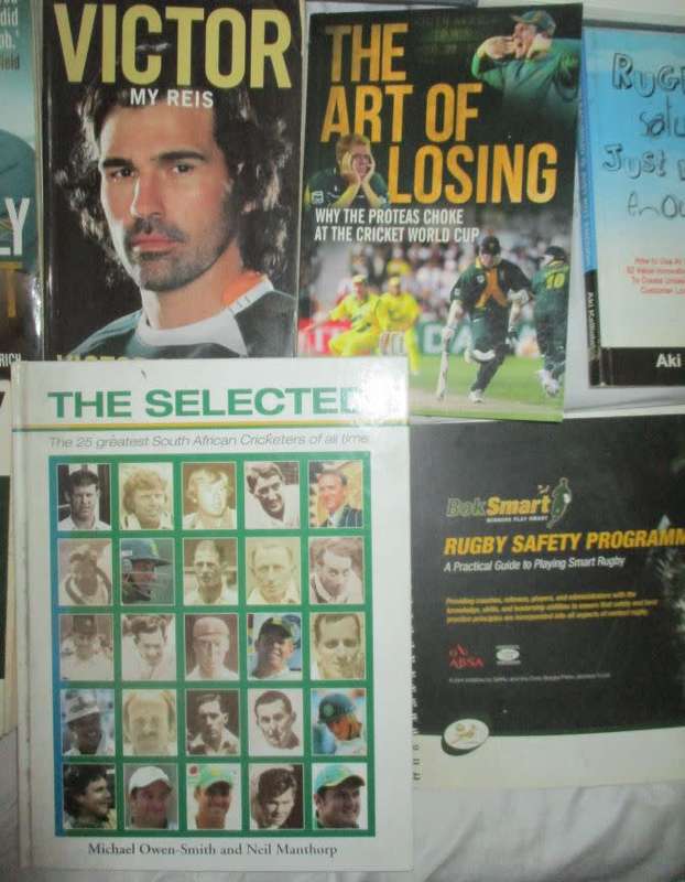 Rugby Books . choose . make offers