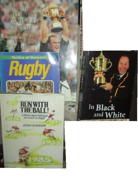 Rugby Books . choose . make offers