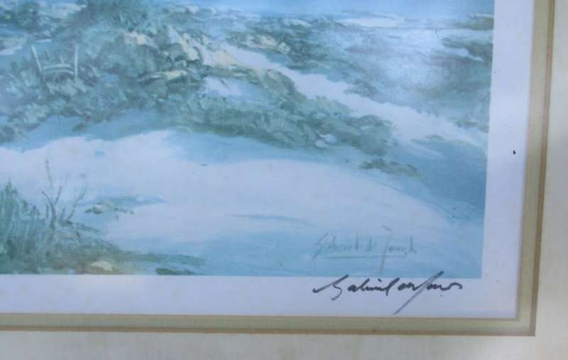 Gabriel de Jongh Prints x 5 . one signed