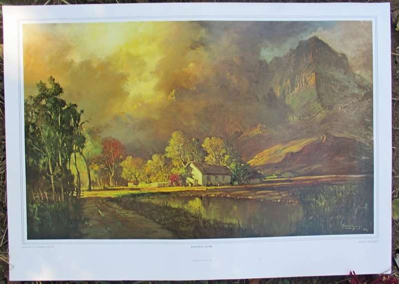 Gabriel de Jongh Prints x 5 . one signed