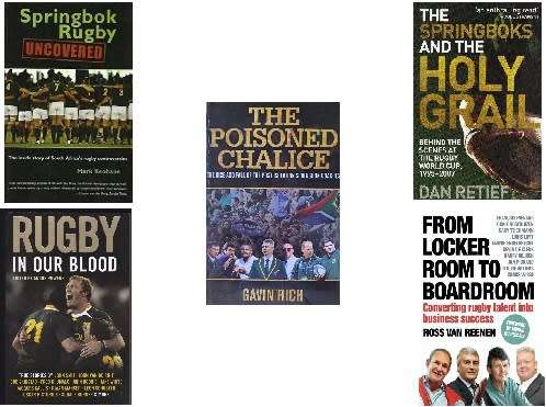 Rugby Books . choose . make offers