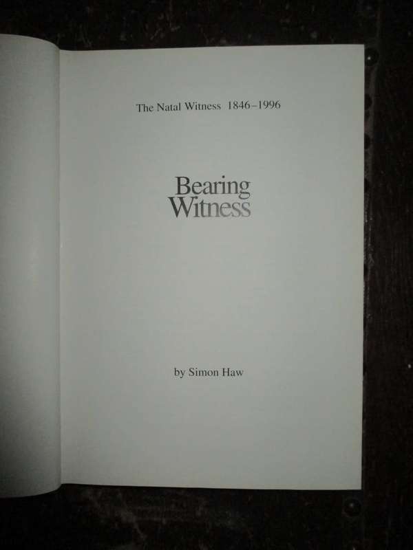 Bearing Witness by Simon Haw