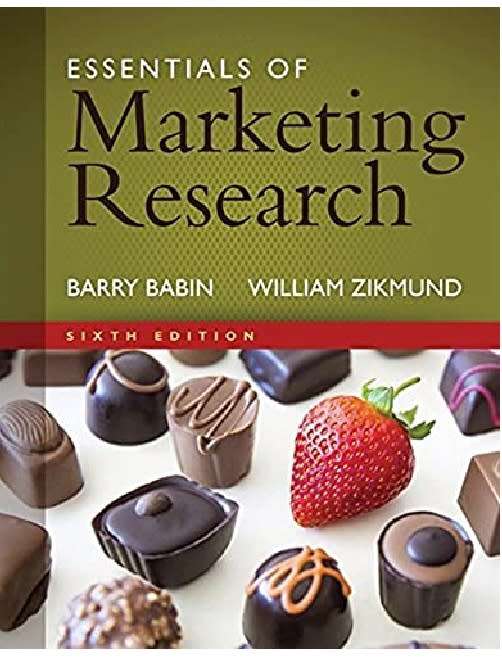Essentials of Marketing Research  2015