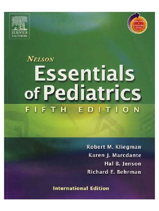 Nelson Essentials of Pediatrics  5th Edition 2005