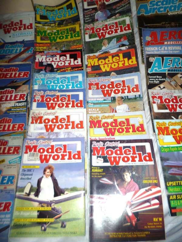 Airplane Model Magazines x58