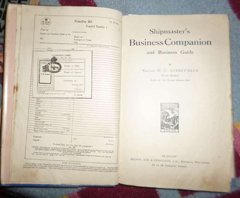 Shipmaster's Business Companion and Business Guide  1943