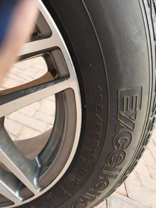 Mag Wheel and Tyre  VW Golf