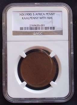 1900 Kaal Penny/Blank Penny with rim NGC Authenticated + Free Insured Courier
