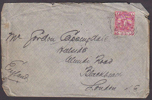 1901 Boer War Letter (Umtata, Cape Colony) + 10 Boer War Stamps + Free Insured Postage