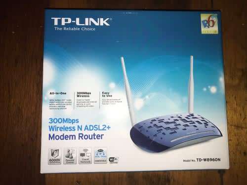 TP Link 300Mbps Wireless N ADSL 2+ Modem Router