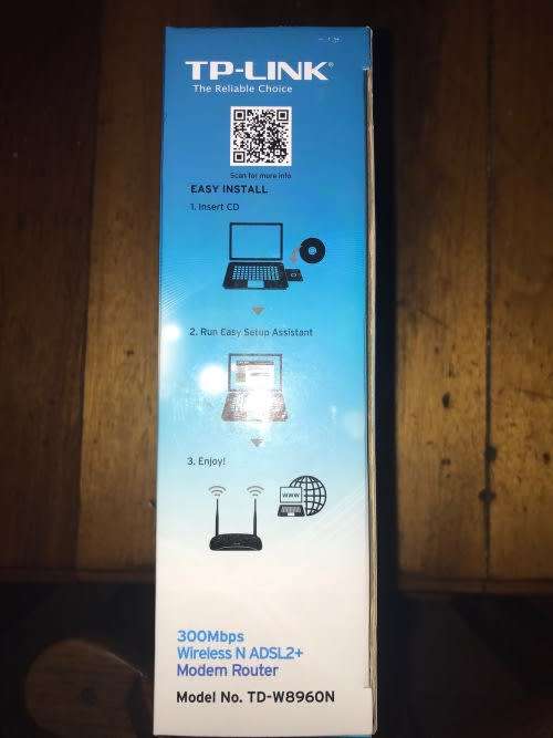 TP Link 300Mbps Wireless N ADSL 2+ Modem Router