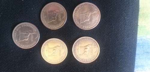 Southern Rhodesia 2 Shillings 1947(3),1948(1),1951(1)