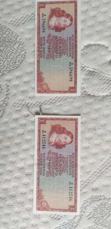15xDe Jongh R1 notes x5 B- Series most in sequence