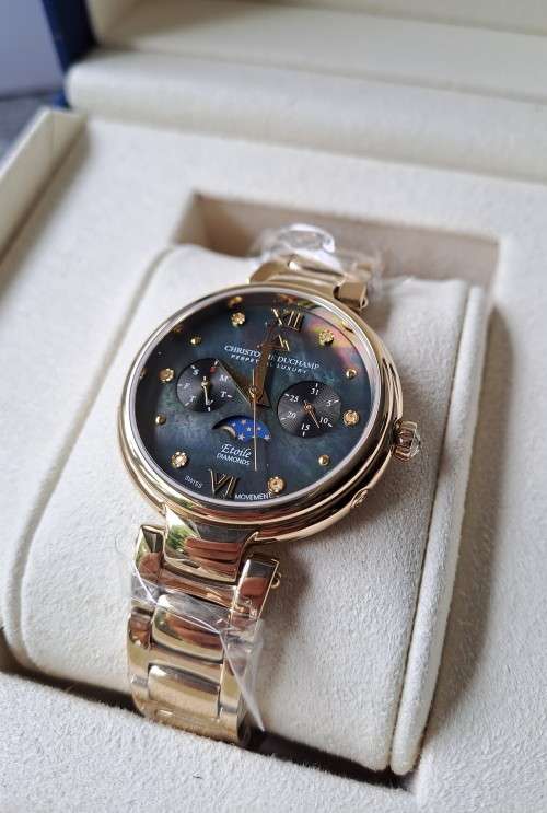 LUXURY DIAMOND WATCH by Christophe Duchamp