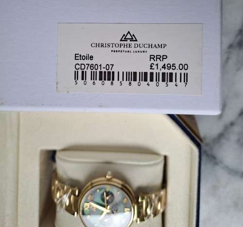 LUXURY DIAMOND WATCH by Christophe Duchamp