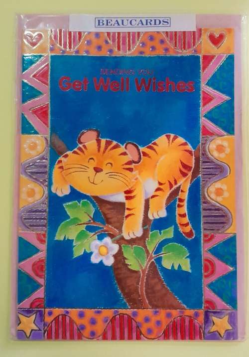 Greeting card Get Well Wishes