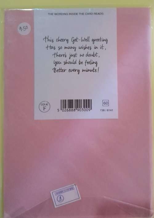 Greeting card Get Well Wishes