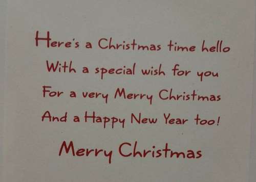 Greeting Card For You daughter Merry Christmas