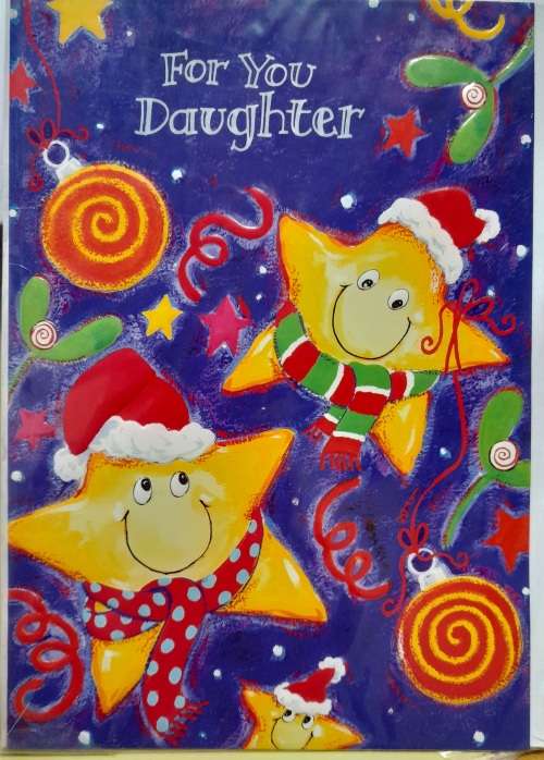Greeting Card For You daughter Merry Christmas