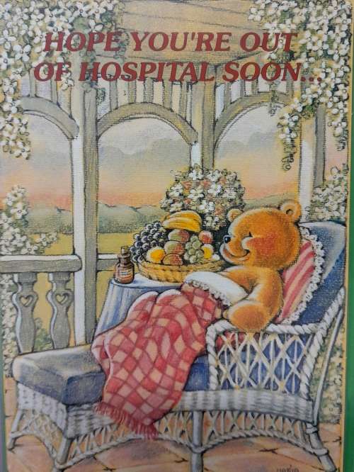 Greeting Card Hope you out of hospital soon