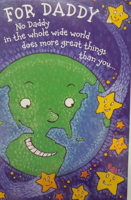 Greeting Card Happy Birthday Daddy