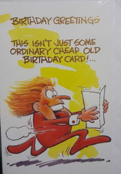 Greeting Card Happy Birthday