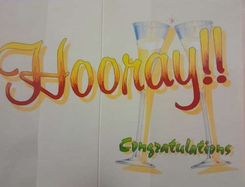 Greeting Card Congratulations