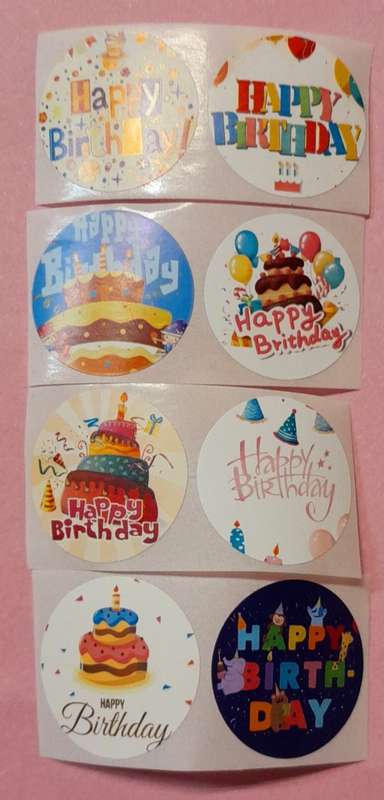Stickers Happy Birthday