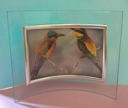 Glass Curved Photo frame