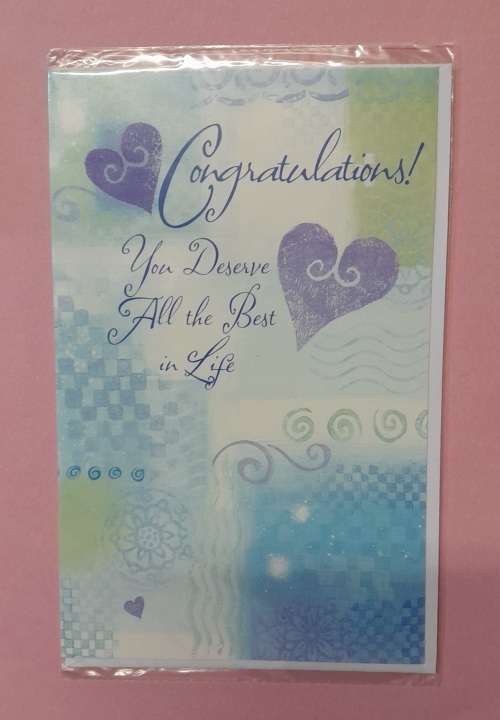 Greeting Card Congratulations