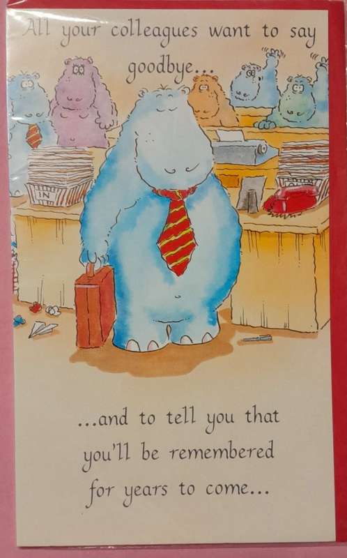 Greeting Card Retirement