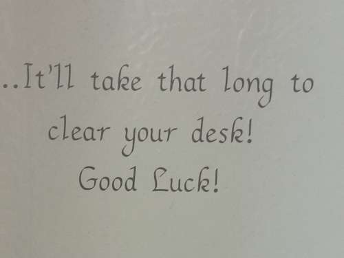 Greeting Card Retirement