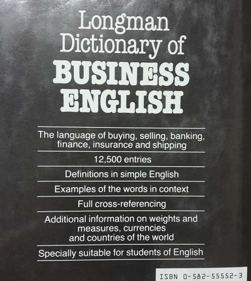 Longman Dictionary of Business English by J.H. Adam