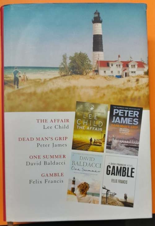Readers Digest 4 Authors in 1 book Dead Mans Grip & Gamble & The Affair & One Summer