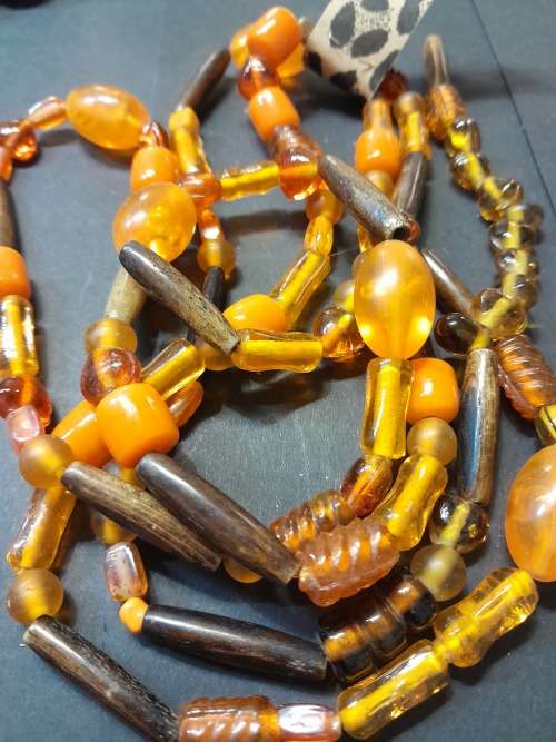 String of Beads Orange